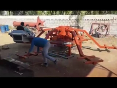 Molas de borracha aerodinâmica de tipo enrolado para instalações recreativas