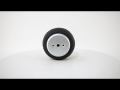 FD70-13 CI Air Spring Shock G1/4 Air Hole Suspensão Air Ride Duplo Enrolado