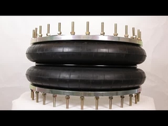 GUOMAT 3H630376 Primavera industrial tripla de tipo enrolado de ar com anel de flange