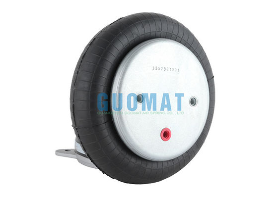 tipo continental industrial furo da convolução do CI Contitech da mola de ar FS200-10 de 110mm do gás do atuador 1/4NPT do ar