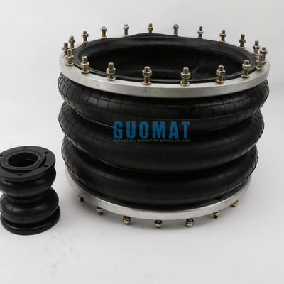 Equipamento pesado Primavera de ar 3H480312 com anel de flange triplo enrolado