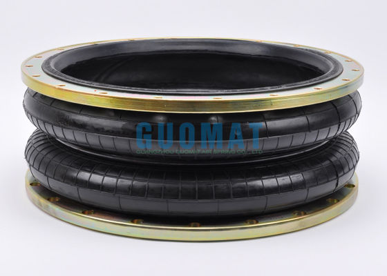 2H520217 Bades de ar de borracha M10 Fios de parafuso de dupla espiral de moagem de ar com anel de flange