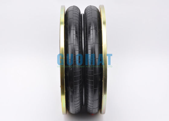 2H520217 Bades de ar de borracha M10 Fios de parafuso de dupla espiral de moagem de ar com anel de flange