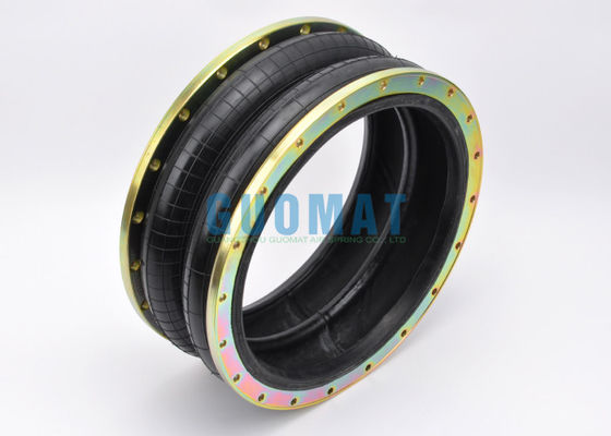 2H520217 Bades de ar de borracha M10 Fios de parafuso de dupla espiral de moagem de ar com anel de flange