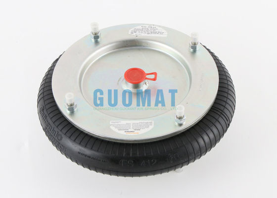 Atuador de ar de convolução Contitech FS412-10 G1/2 Mola pneumática industrial de borracha com flange