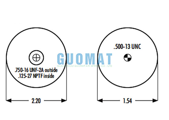 1S3-011 Goodyear Cab Air Spring W02-358-4001 Firestone Absorvedor de choque de ar