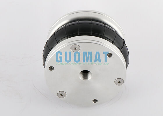 4 1/2 "x 1 Borracha Bellow FS 44-5 DI CR Contitech Pneumatic Air Shock com placa de cobertura de alumínio