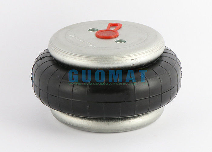W01-358-7731 Mola pneumática de suspensão pneumática industrial Firestone com porta centralizada NPT de 1/4"
