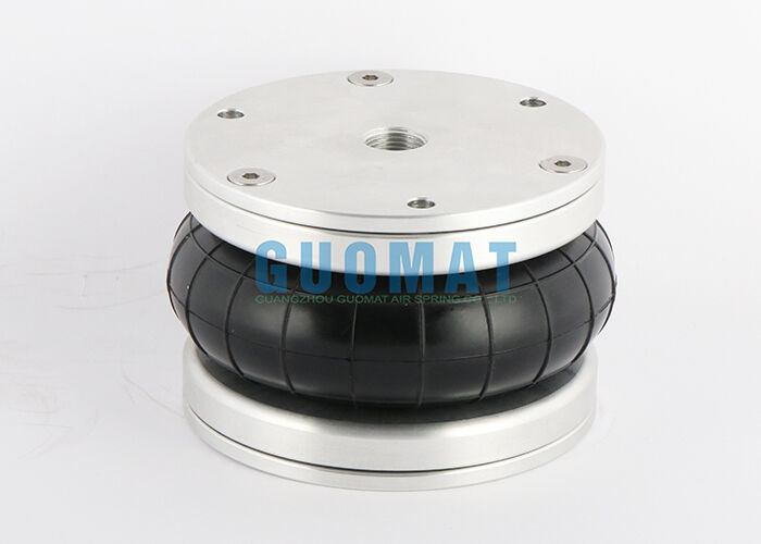 4 1/2 "x 1 Borracha Bellow FS 44-5 DI CR Contitech Pneumatic Air Shock com placa de cobertura de alumínio