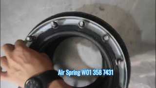 Mola pneumática Firestone W01-358-7431 Dupla Convoluta