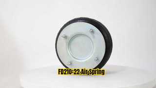 Fole de mola de ar industrial 10X2 Contitech FD 210-22