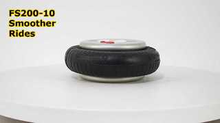 Mola pneumática Contitech FS200-10: passeio suave